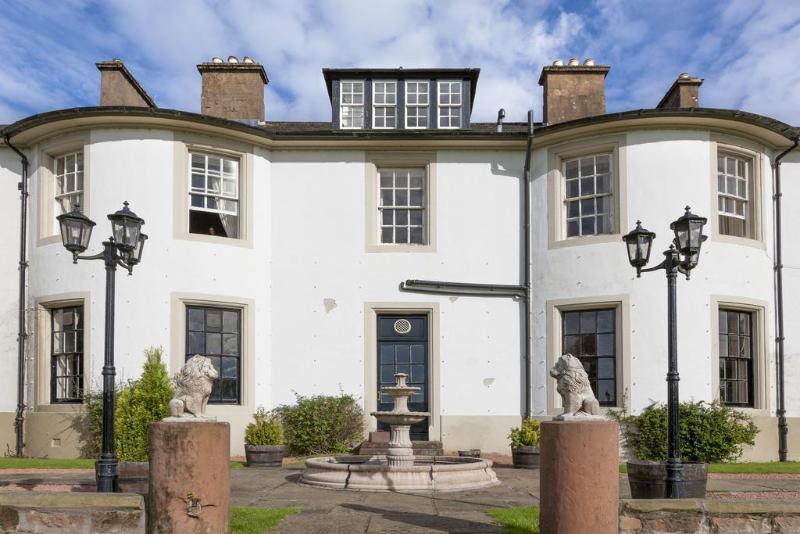 Hetland Hall Hotel Carrutherstown ภายนอก รูปภาพ